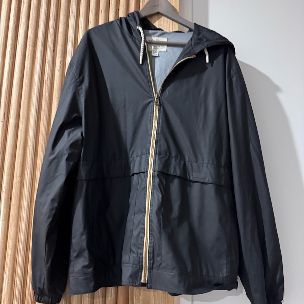 Black Hooded Jacket